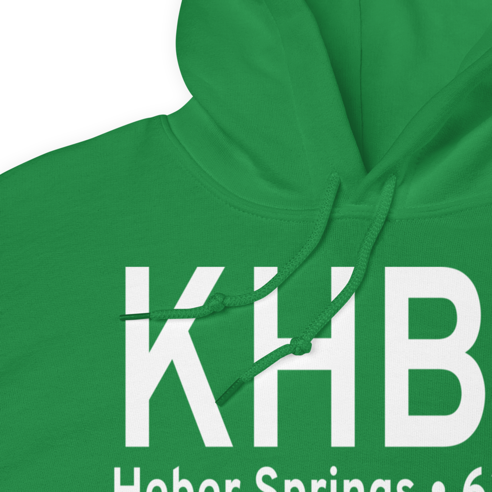 Heber Springs Municipal Airport (KHBZ) ICAO Hoodie Sweatshirt 