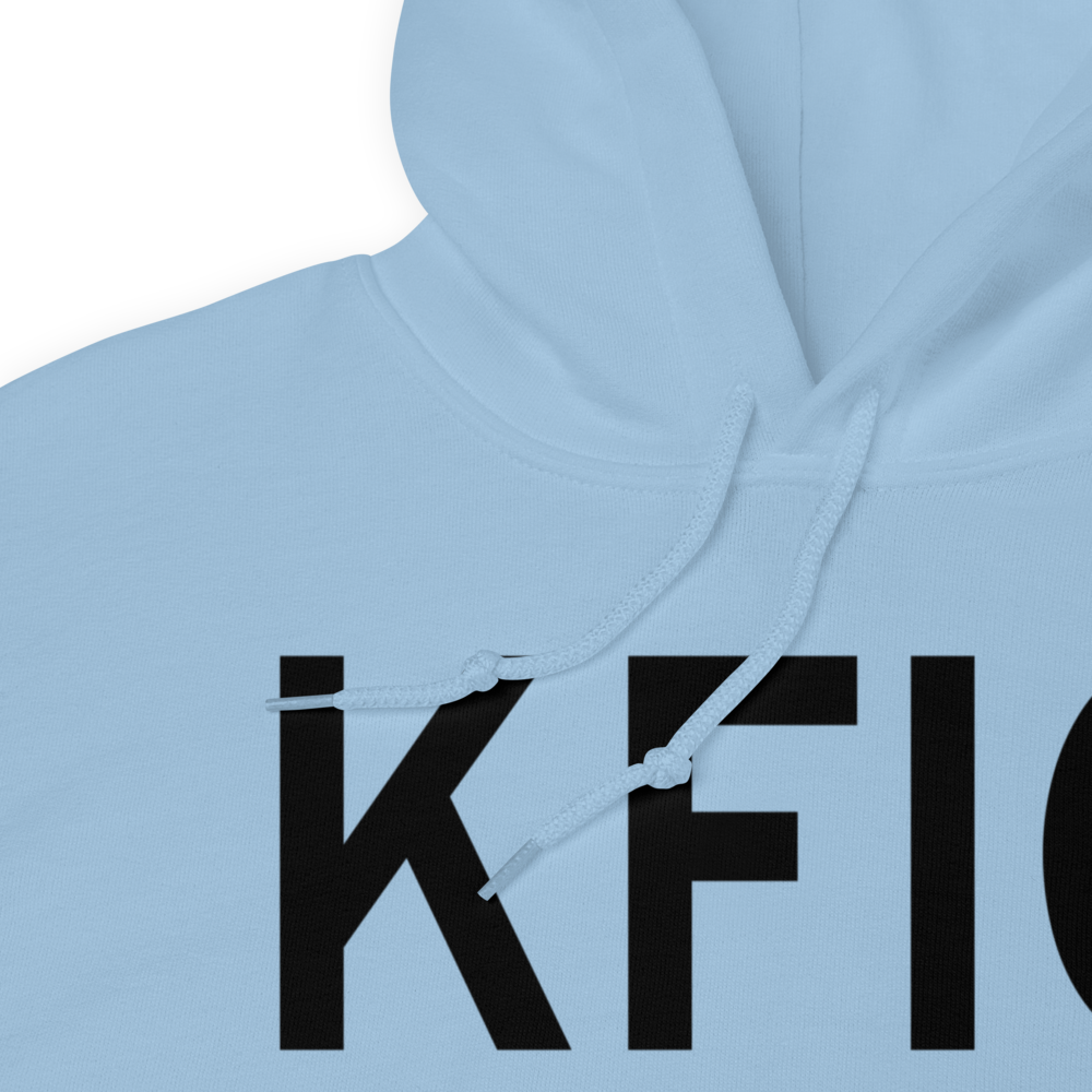 Clearfield Lawrence Airport (KFIG) ICAO Hoodie Sweatshirt 