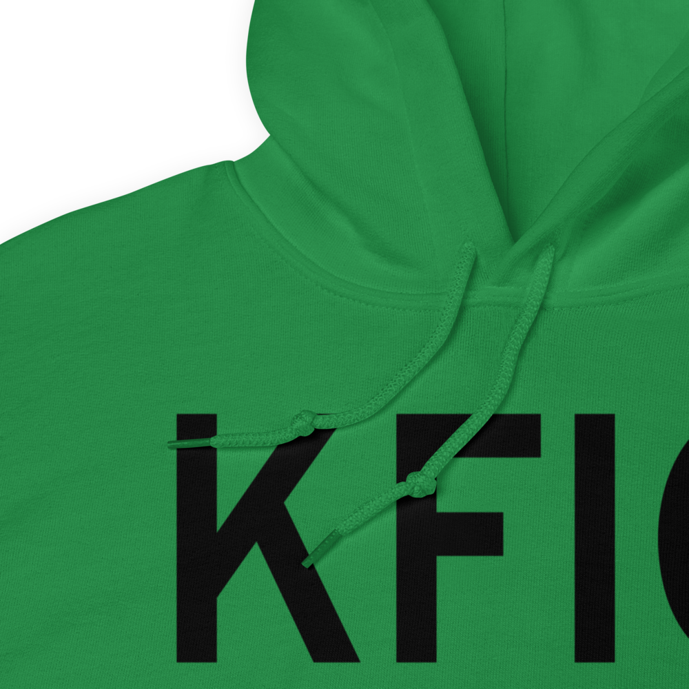 Clearfield Lawrence Airport (KFIG) ICAO Hoodie Sweatshirt 