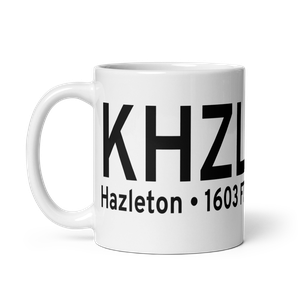 Hazleton Municipal Airport (KHZL) ICAO Mug