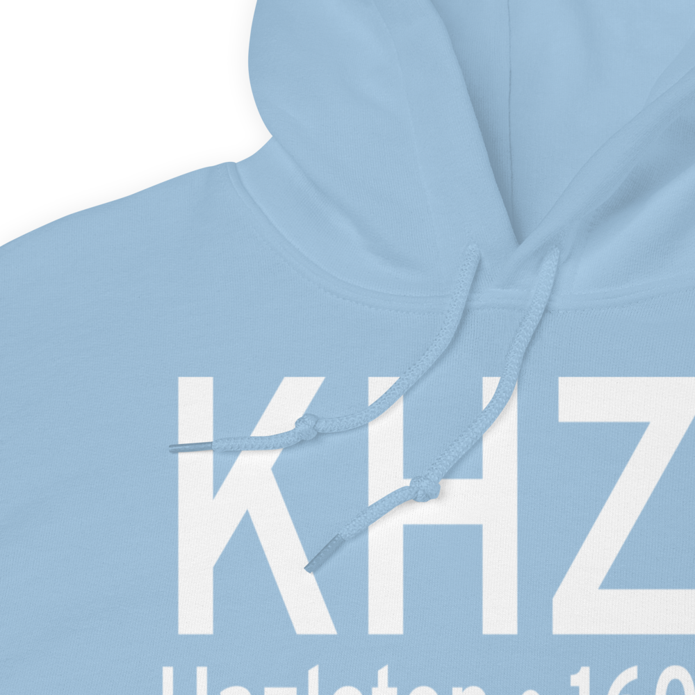 Hazleton Municipal Airport (KHZL) ICAO Hoodie Sweatshirt 