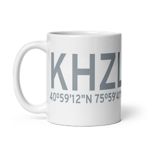 Hazleton Municipal Airport (KHZL) ICAO Mug