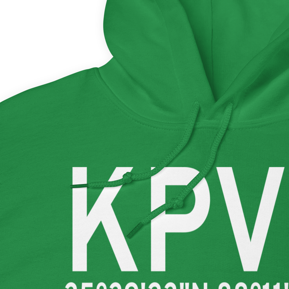 Beech River Regional Airport (KPVE) ICAO Hoodie Sweatshirt 