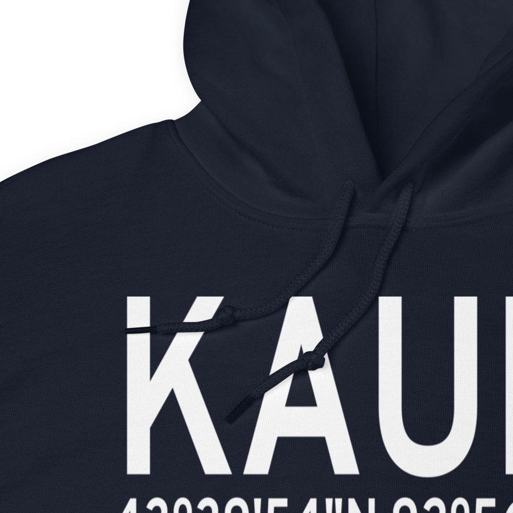 Austin Municipal Airport (KAUM) ICAO Hoodie Sweatshirt 