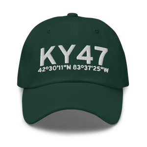 Oakland Southwest Airport (KY47) ICAO Hat