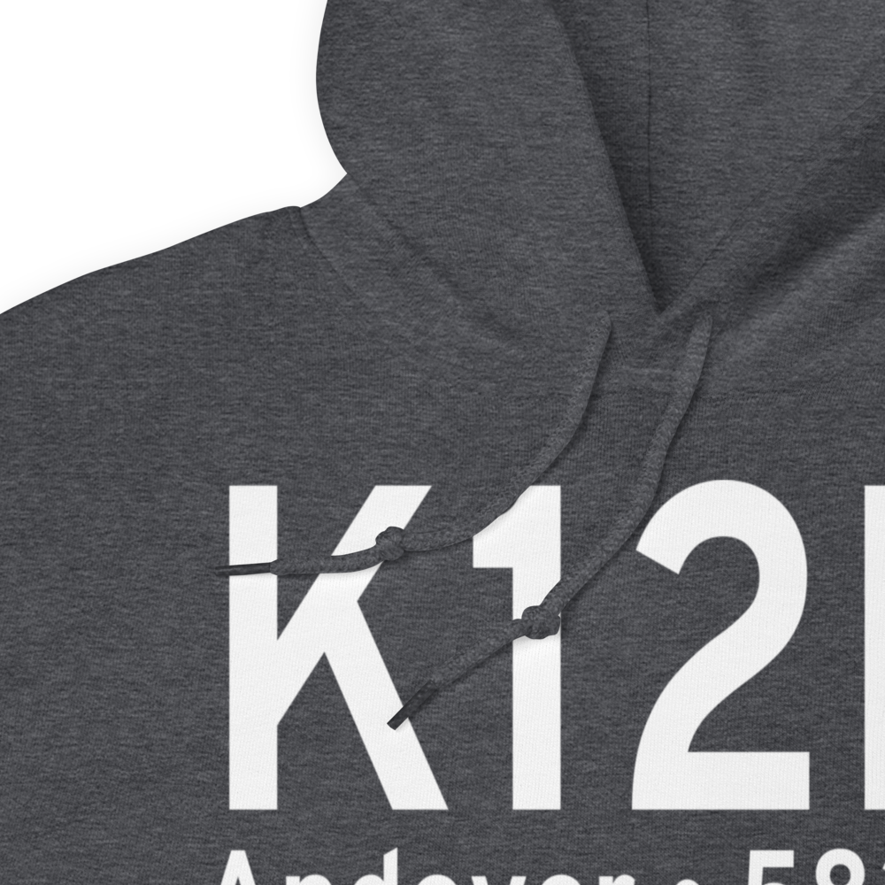 Aeroflex-Andover Airport (K12N) ICAO Hoodie Sweatshirt 
