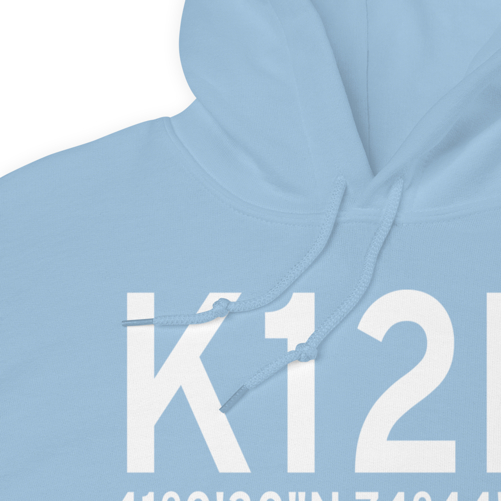 Aeroflex-Andover Airport (K12N) ICAO Hoodie Sweatshirt 