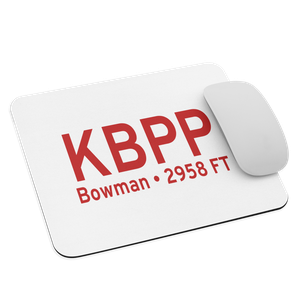 Bowman Municipal Airport (KBPP) ICAO  Mouse Pad