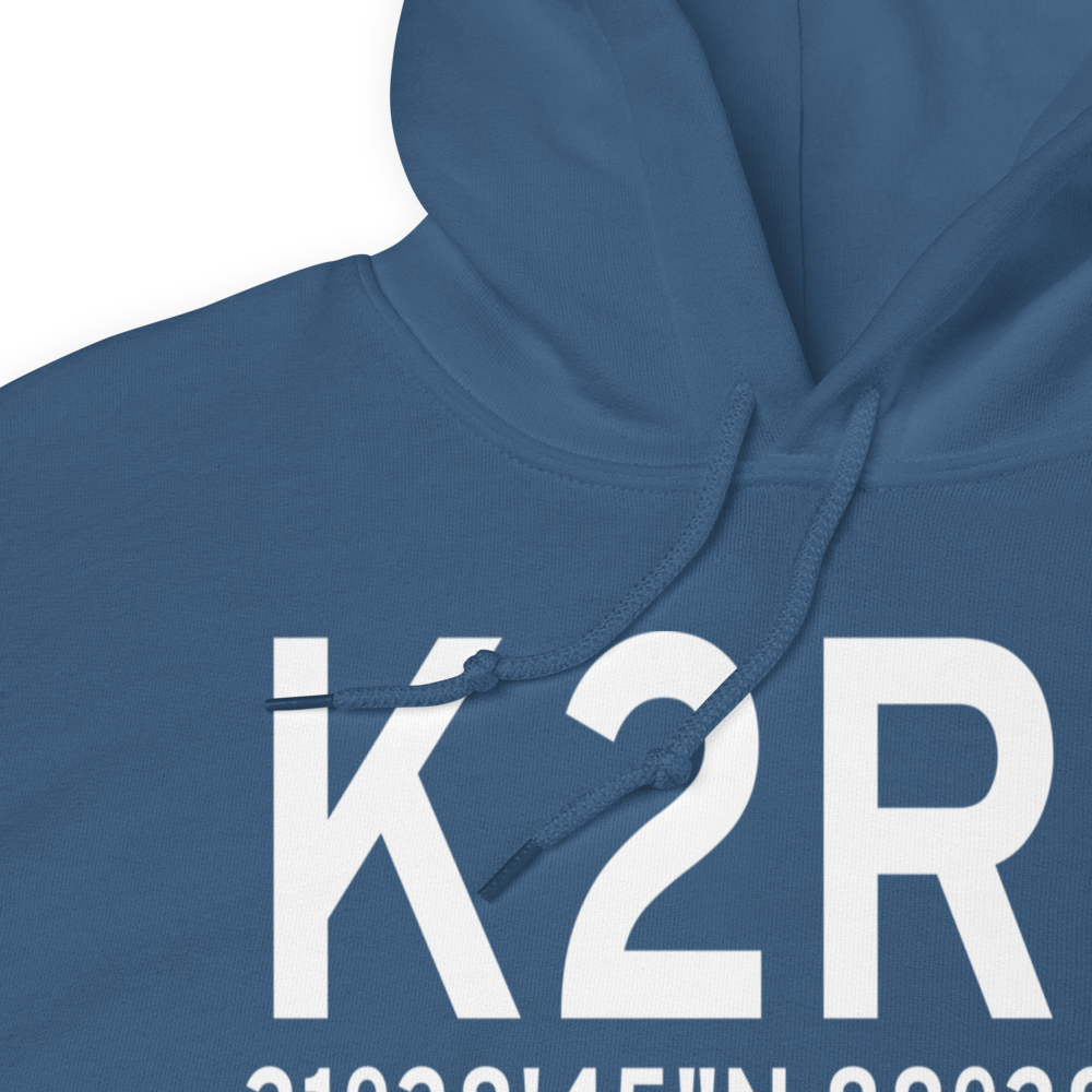 Waynesboro Municipal Airport (K2R0) ICAO Hoodie Sweatshirt 