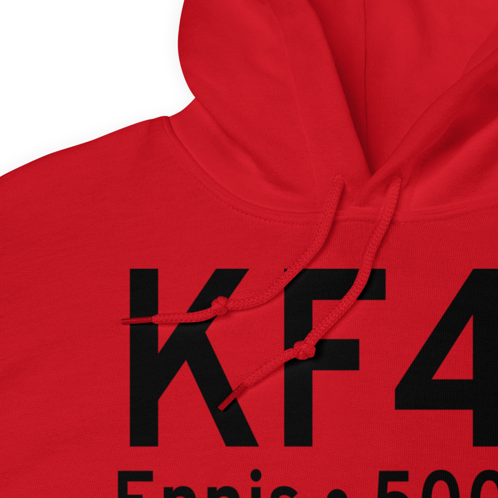Ennis Municipal Airport (KF41) ICAO Hoodie Sweatshirt 