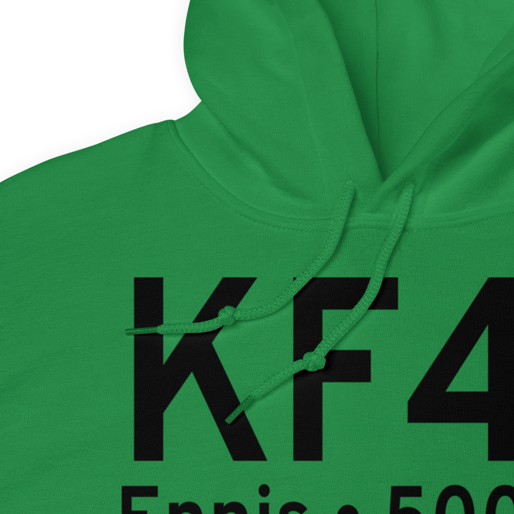 Ennis Municipal Airport (KF41) ICAO Hoodie Sweatshirt 