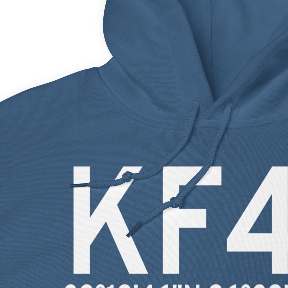 Ennis Municipal Airport (KF41) ICAO Hoodie Sweatshirt 
