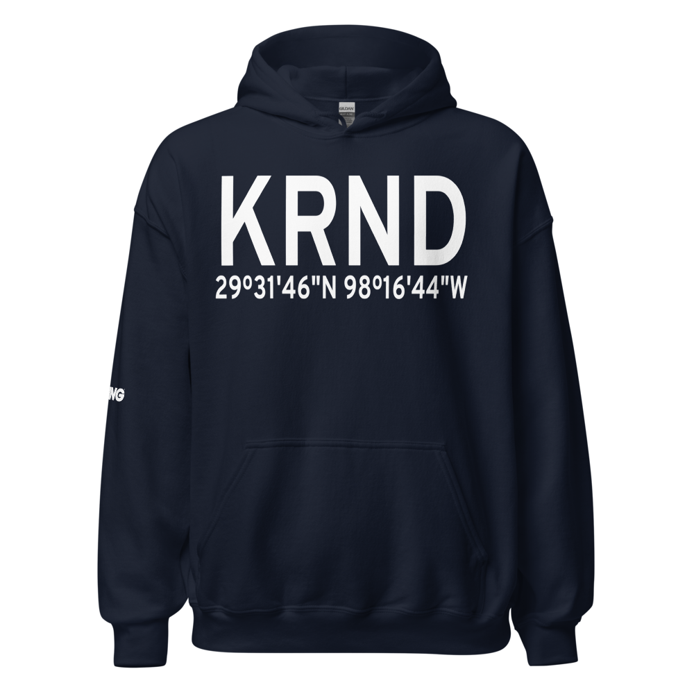 Randolph Air Force Base (KRND) ICAO Hoodie Sweatshirt 
