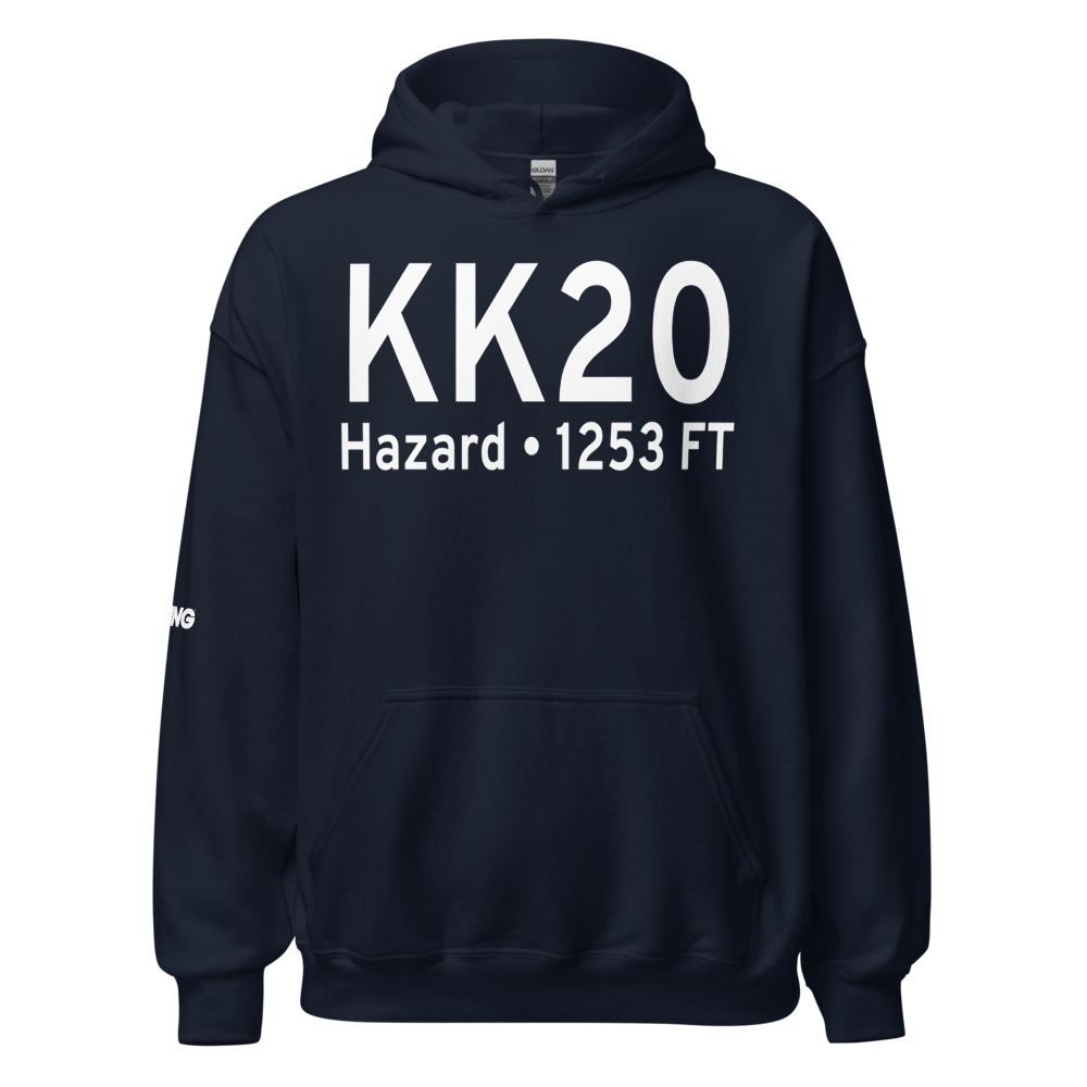 Wendell H Ford Airport (KK20) ICAO Hoodie Sweatshirt 