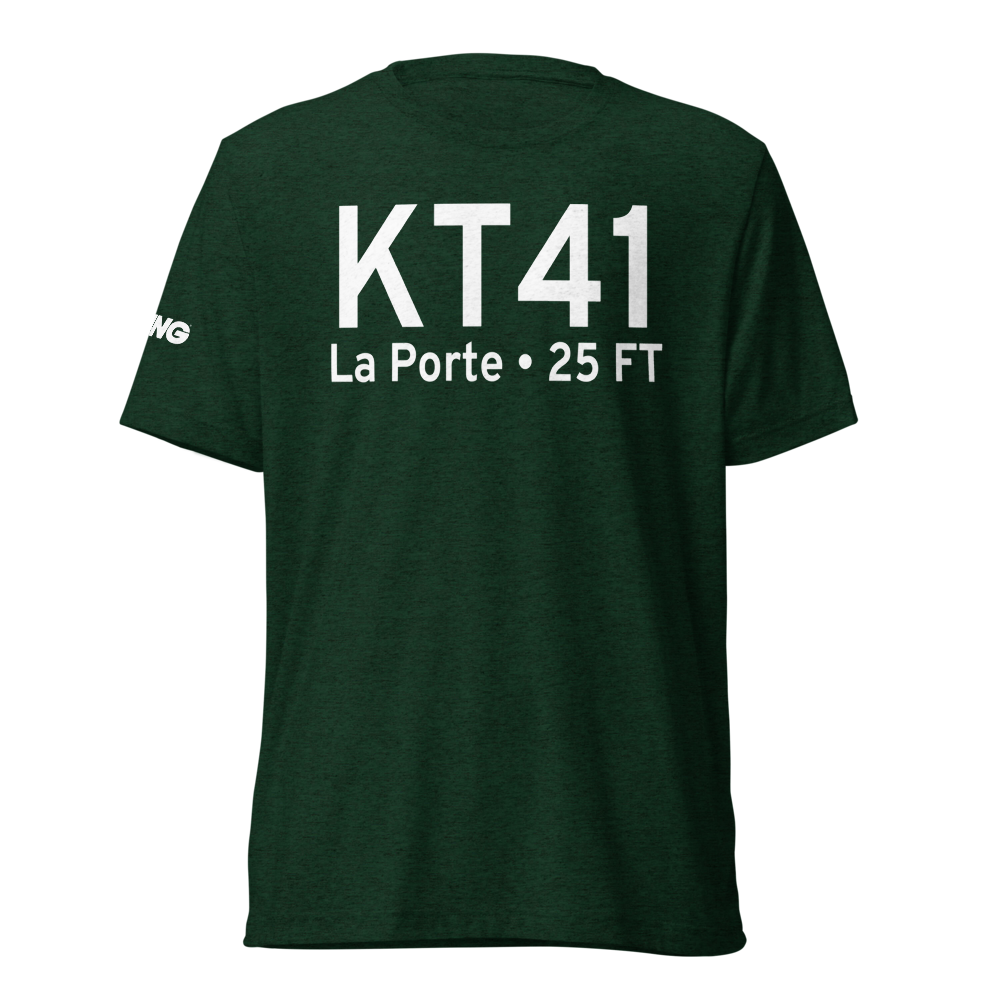 La Porte Municipal Airport (KT41) ICAO Tri-blend T-Shirt 