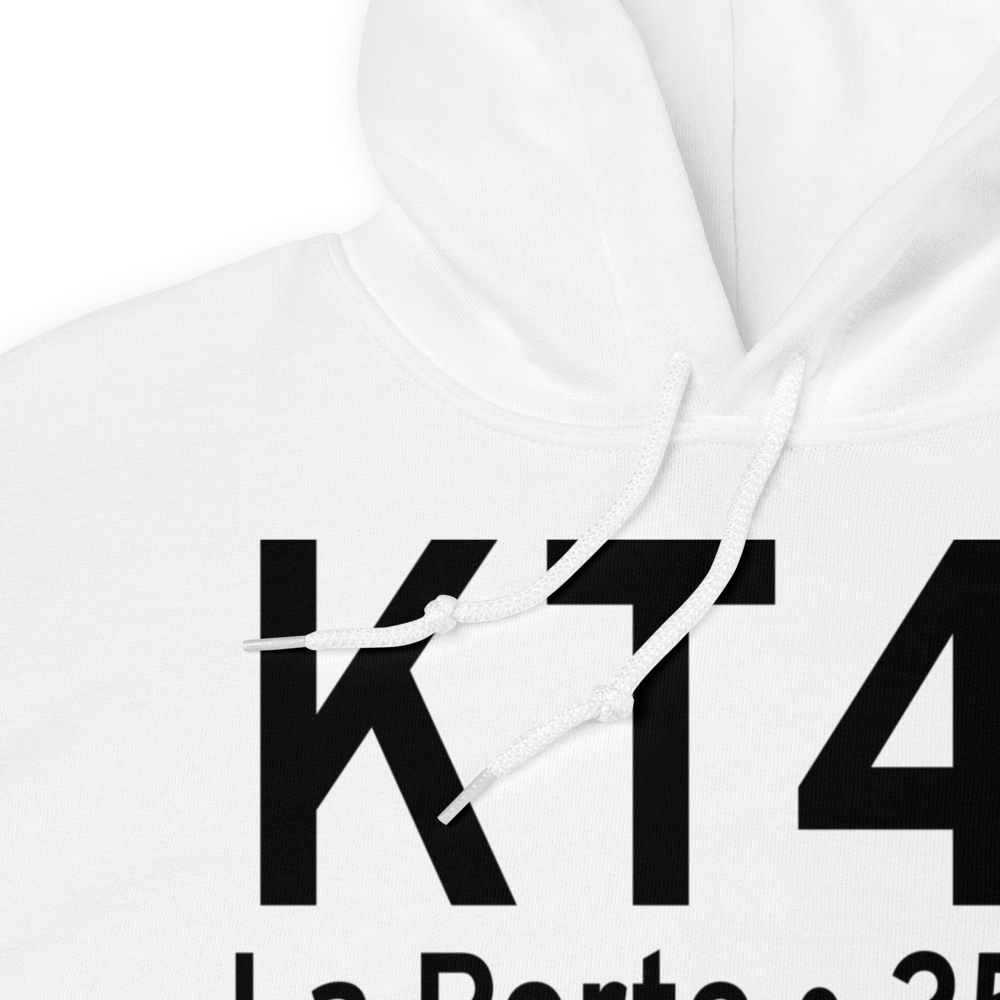 La Porte Municipal Airport (KT41) ICAO Hoodie Sweatshirt 