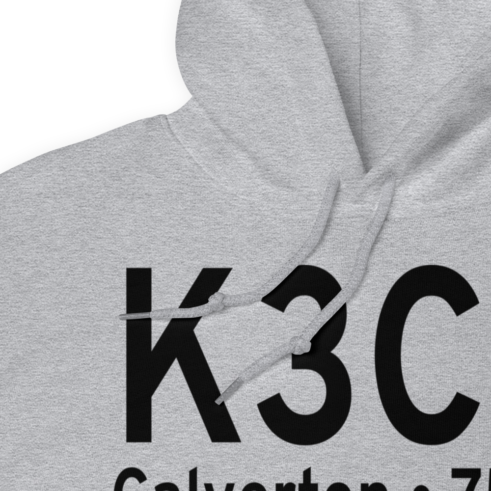 Calverton Executive Airpark (K3C8) ICAO Hoodie Sweatshirt 