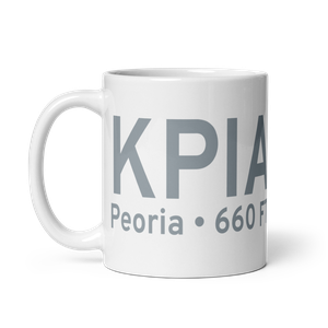 General Wayne A. Downing Peoria International Airport (KPIA) ICAO Mug