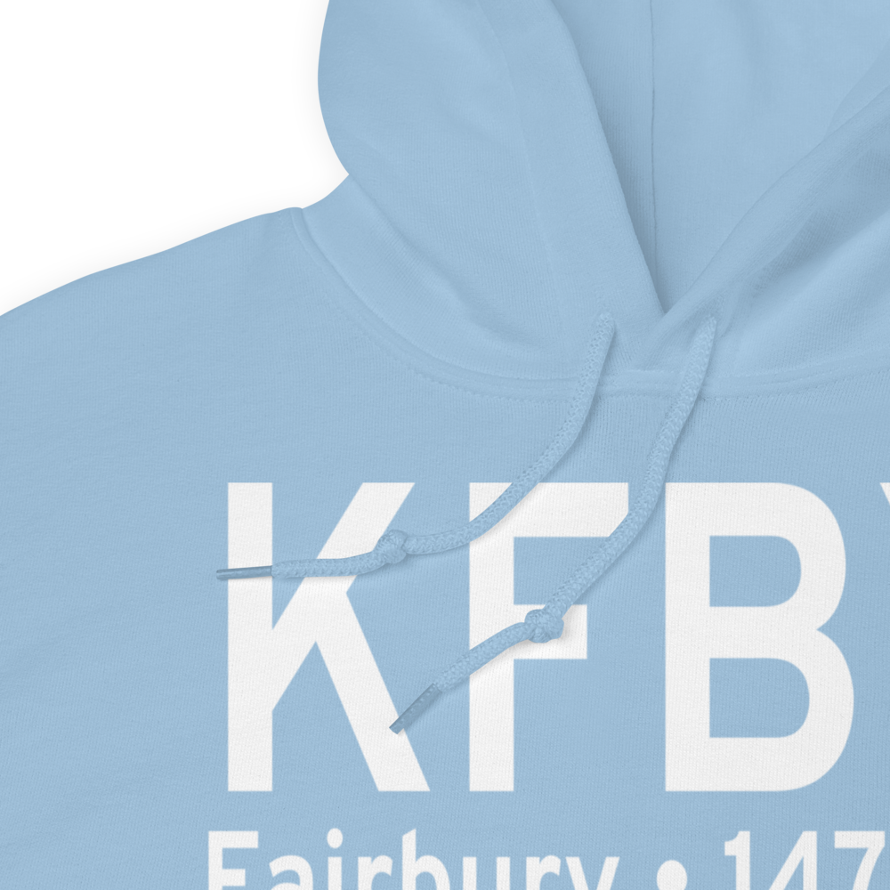 Fairbury Municipal Airport (KFBY) ICAO Hoodie Sweatshirt 