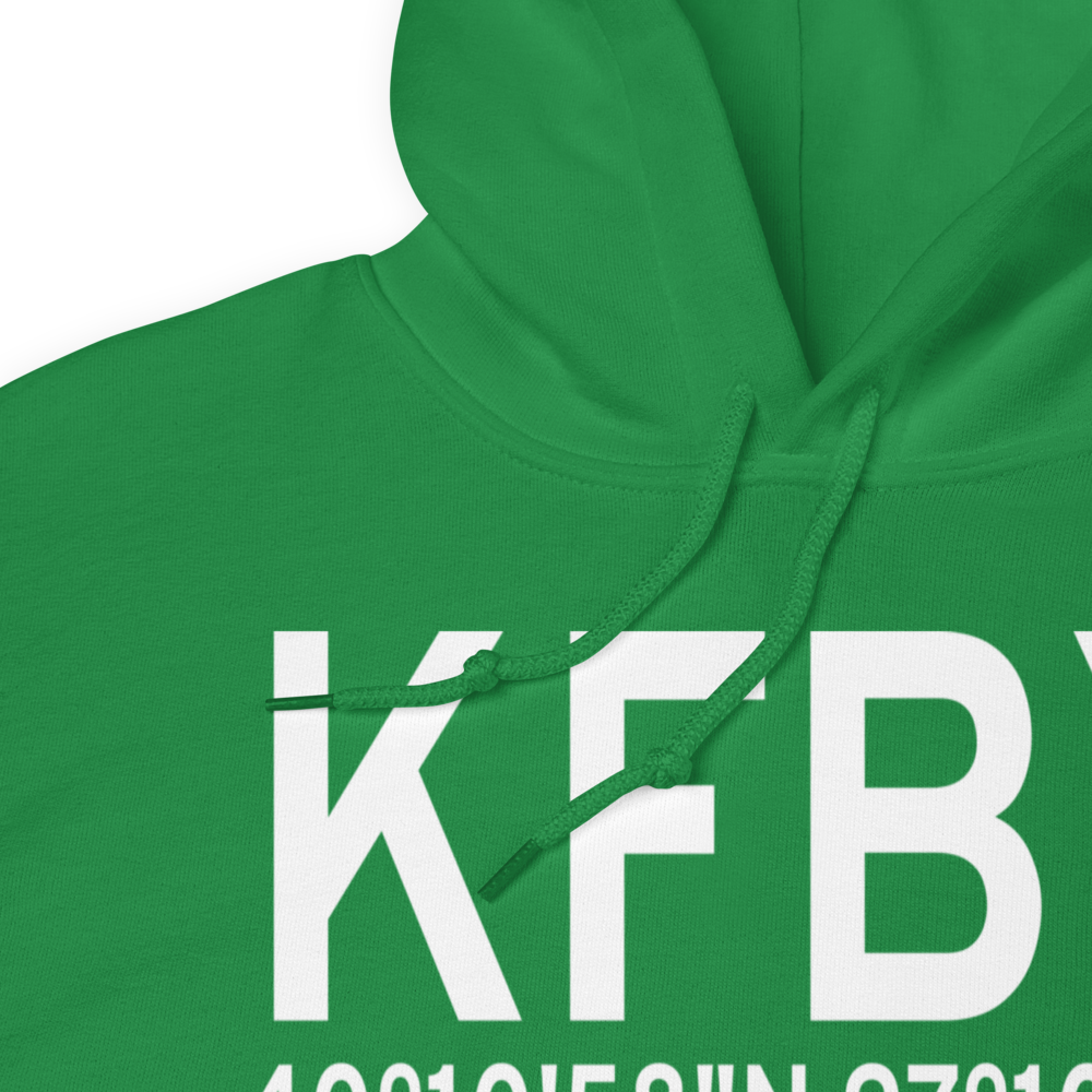 Fairbury Municipal Airport (KFBY) ICAO Hoodie Sweatshirt 