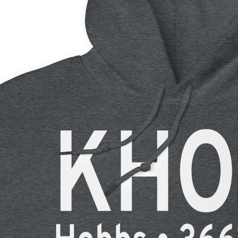 Lea County Regional Airport (KHOB) ICAO Hoodie Sweatshirt 