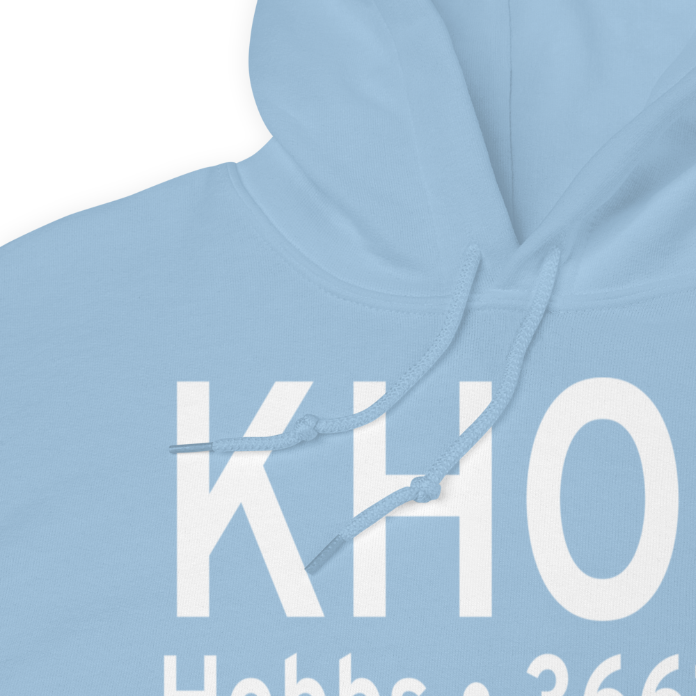 Lea County Regional Airport (KHOB) ICAO Hoodie Sweatshirt 
