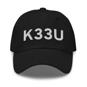 Dutch John Airport (K33U) ICAO Hat