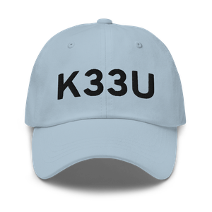 Dutch John Airport (K33U) ICAO Hat