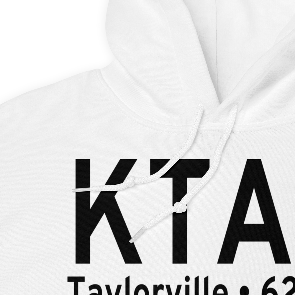 Taylorville Municipal Airport (KTAZ) ICAO Hoodie Sweatshirt 