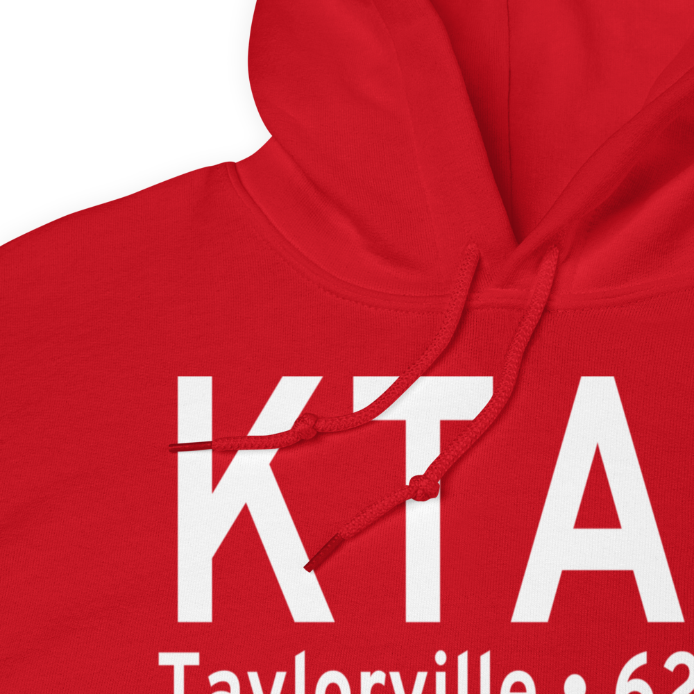 Taylorville Municipal Airport (KTAZ) ICAO Hoodie Sweatshirt 