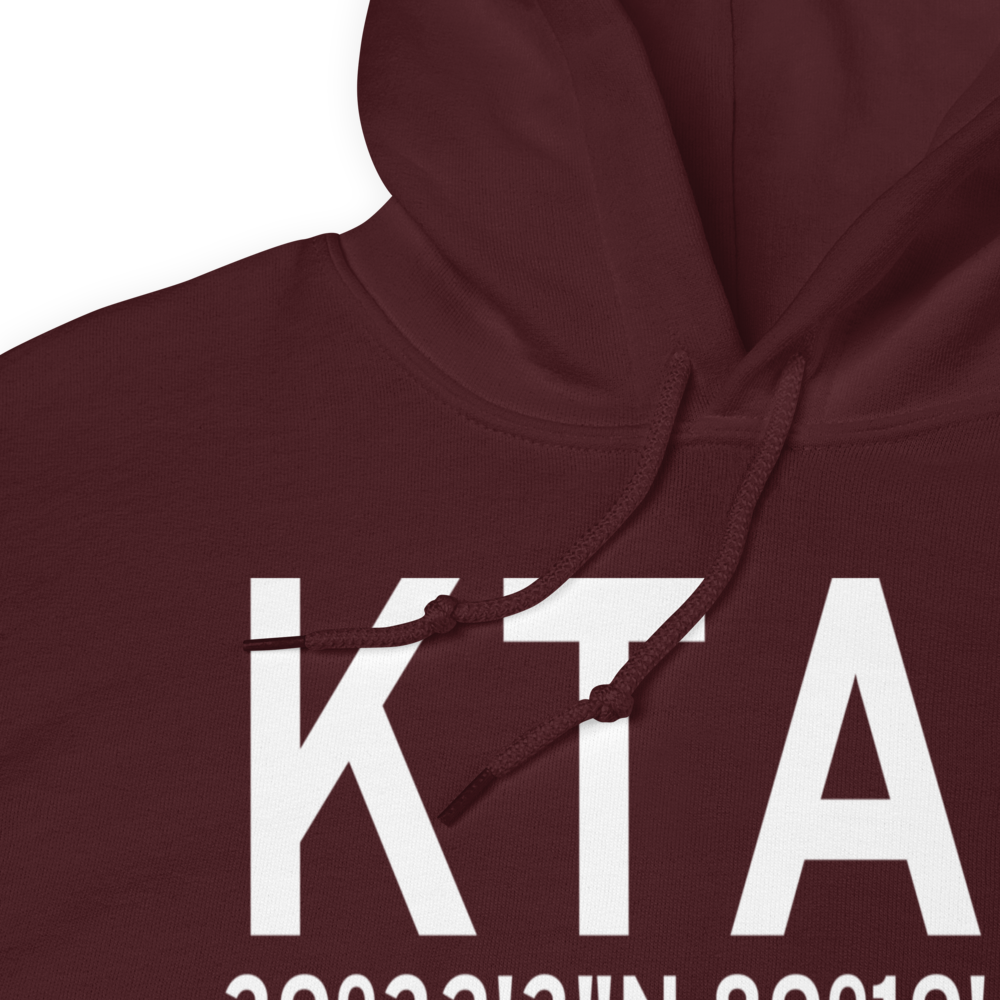 Taylorville Municipal Airport (KTAZ) ICAO Hoodie Sweatshirt 