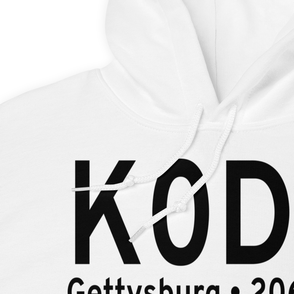 Gettysburg Municipal Airport (K0D8) ICAO Hoodie Sweatshirt 