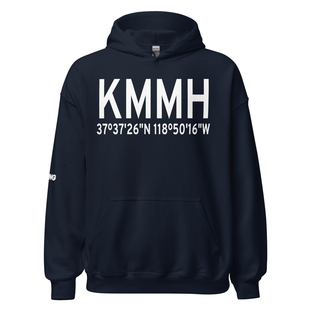 Mammoth Yosemite Airport (KMMH) ICAO Hoodie Sweatshirt 