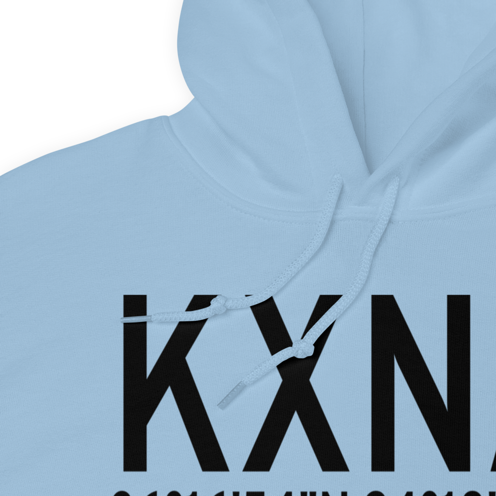 Northwest Arkansas Regional Airport (KXNA) ICAO Hoodie Sweatshirt 