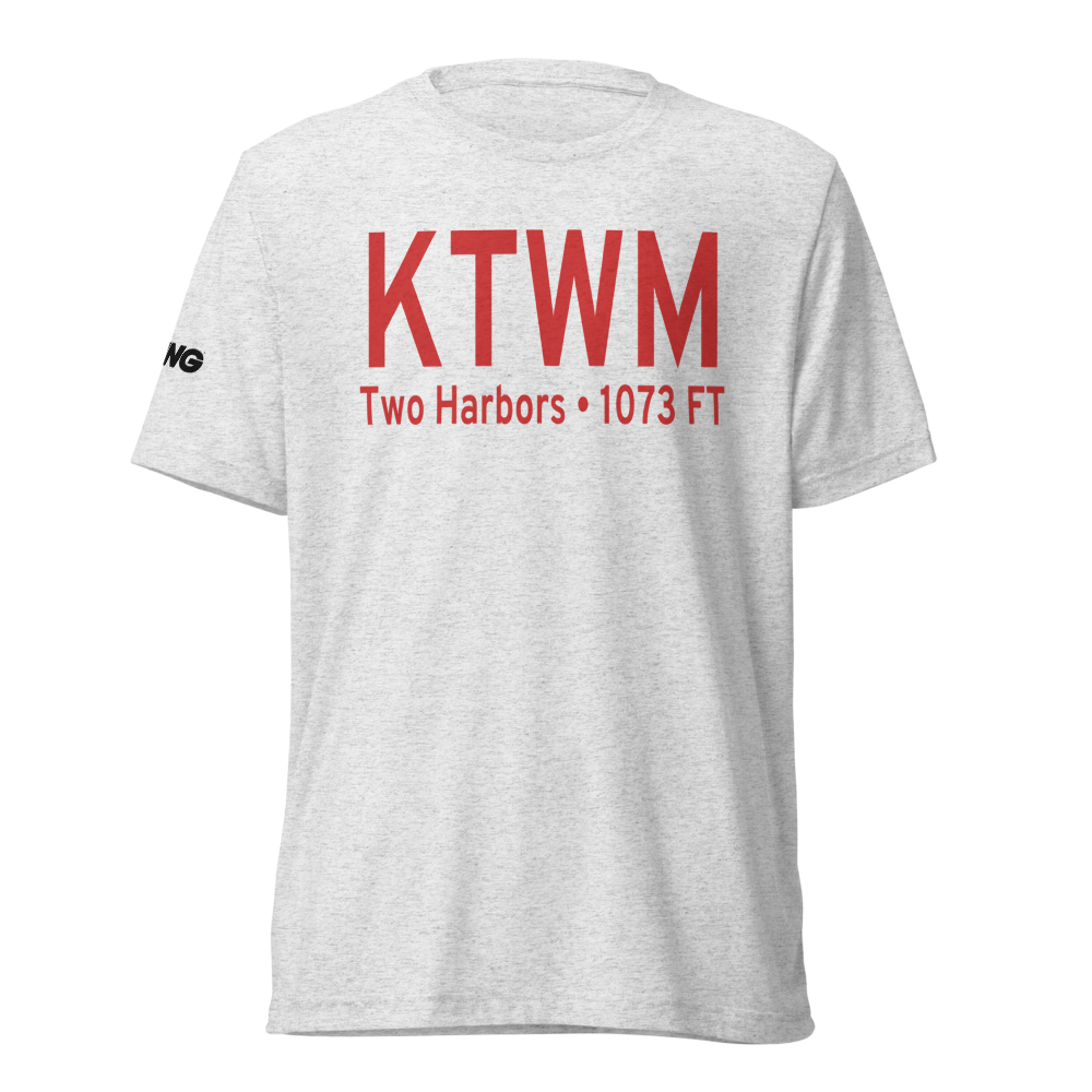 Richard B Helgeson Airport (KTWM) ICAO Tri-blend T-Shirt 