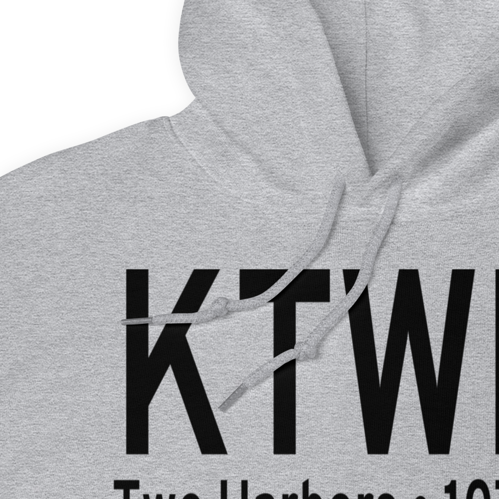 Richard B Helgeson Airport (KTWM) ICAO Hoodie Sweatshirt 