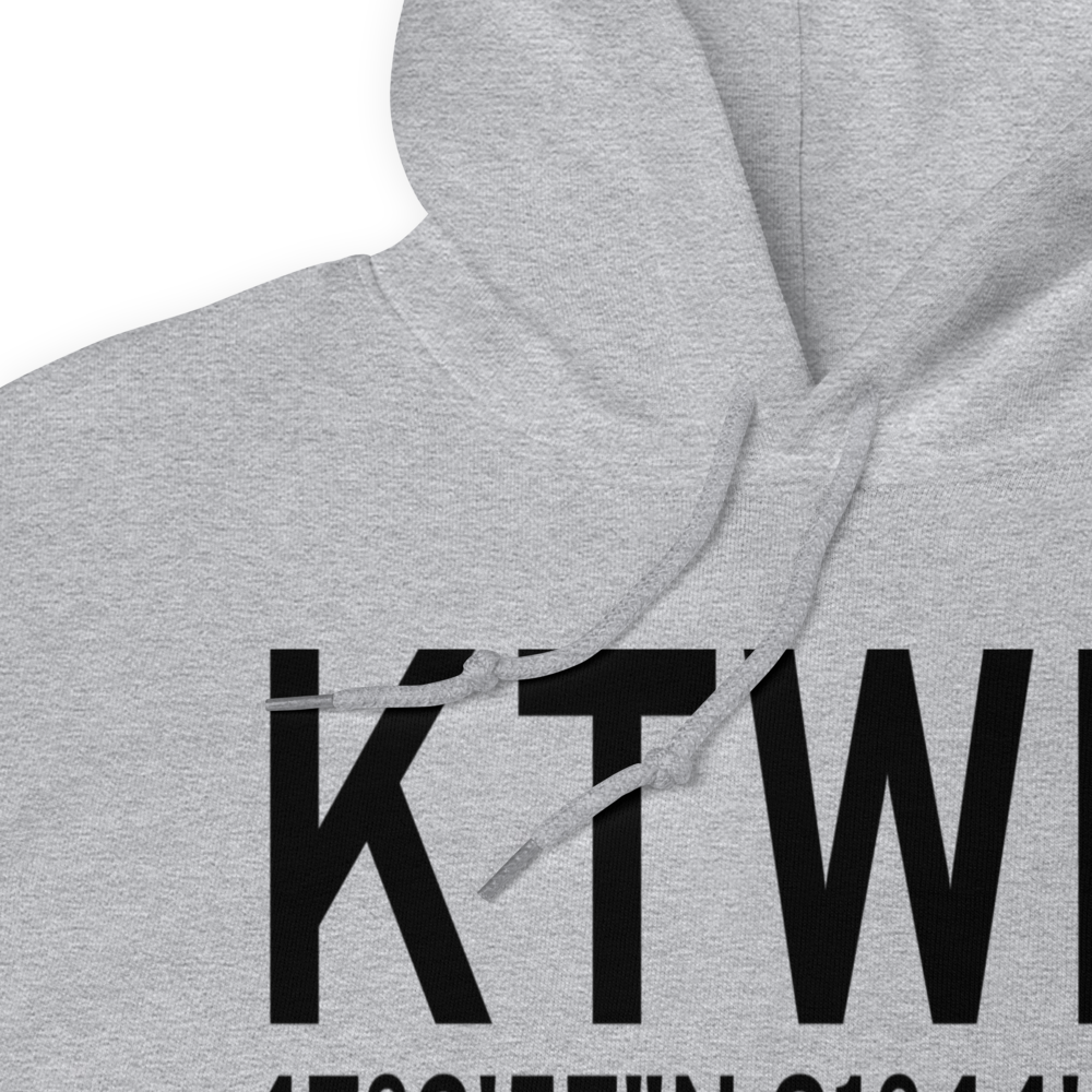 Richard B Helgeson Airport (KTWM) ICAO Hoodie Sweatshirt 