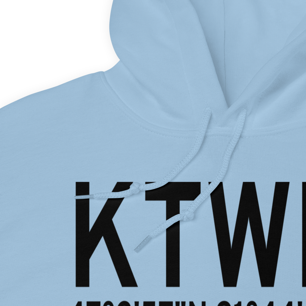 Richard B Helgeson Airport (KTWM) ICAO Hoodie Sweatshirt 
