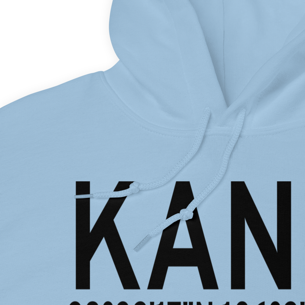 Salida Airport Harriett Alexander Field (KANK) ICAO Hoodie Sweatshirt 
