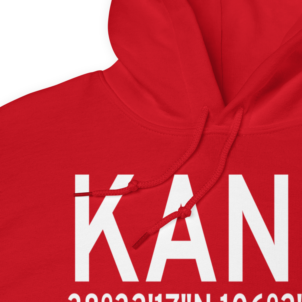 Salida Airport Harriett Alexander Field (KANK) ICAO Hoodie Sweatshirt 