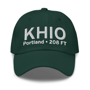 Portland Hillsboro Airport (KHIO) ICAO Hat