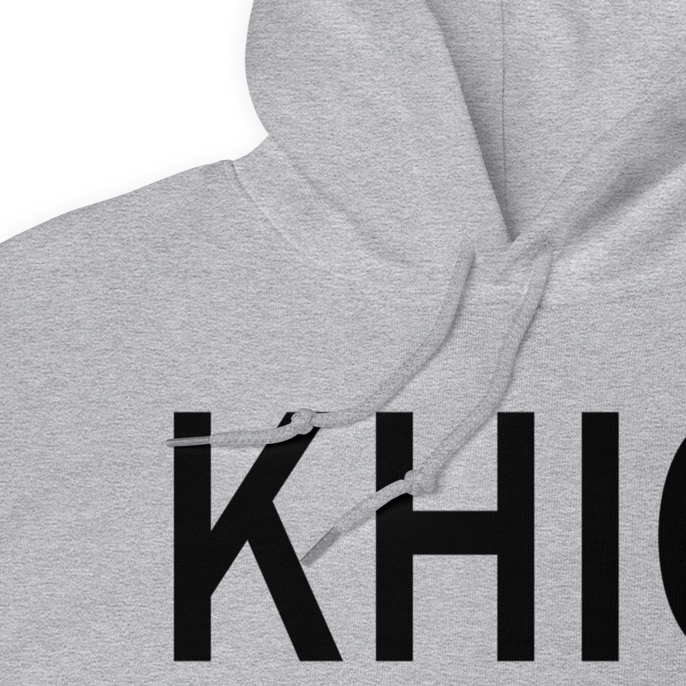 Portland Hillsboro Airport (KHIO) ICAO Hoodie Sweatshirt 