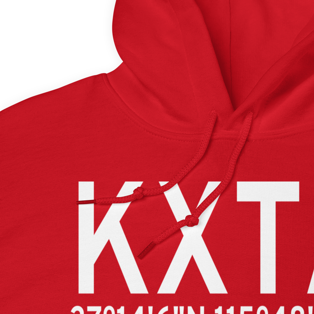Homey (Area 51) Airport (KXTA) ICAO Hoodie Sweatshirt 