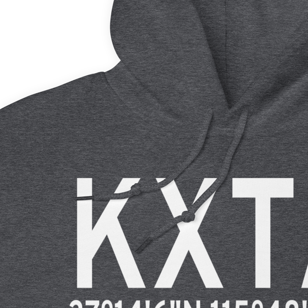 Homey (Area 51) Airport (KXTA) ICAO Hoodie Sweatshirt 
