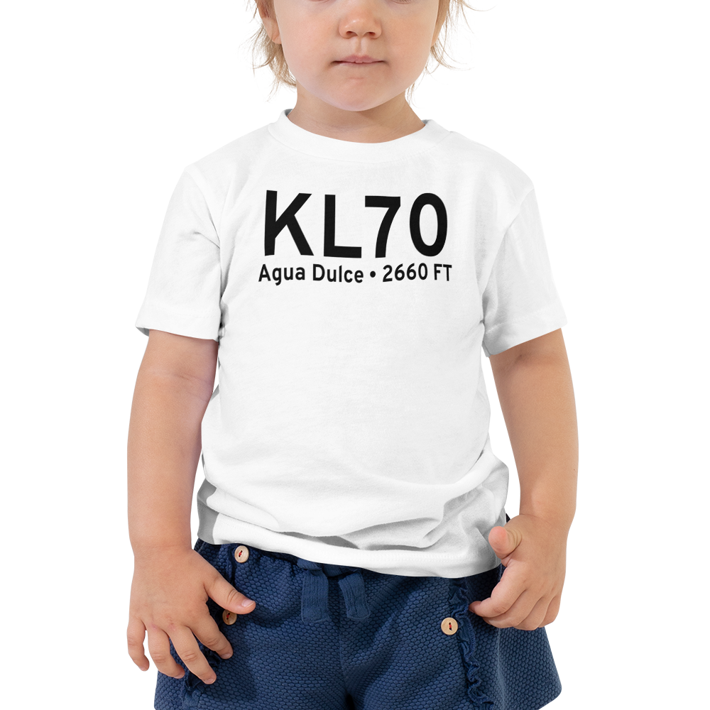 Agua Dulce Airpark (KL70) ICAO Toddler T-Shirt 