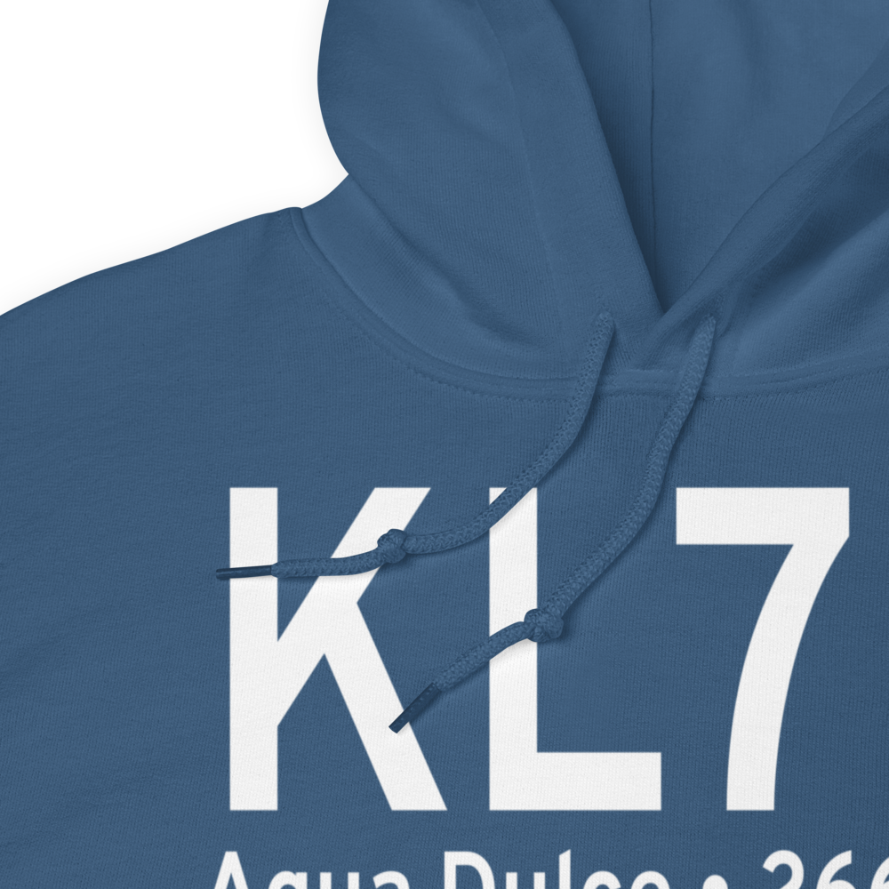Agua Dulce Airpark (KL70) ICAO Hoodie Sweatshirt 