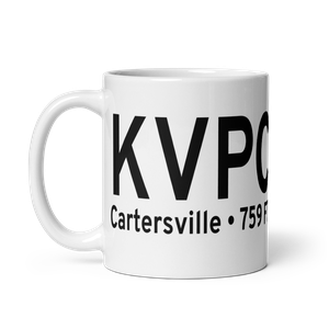 Cartersville Airport (KVPC) ICAO Mug