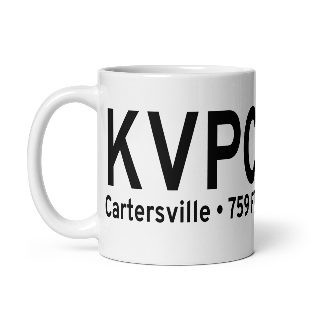 Cartersville Airport (KVPC) ICAO Mug 