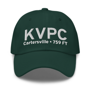 Cartersville Airport (KVPC) ICAO Hat