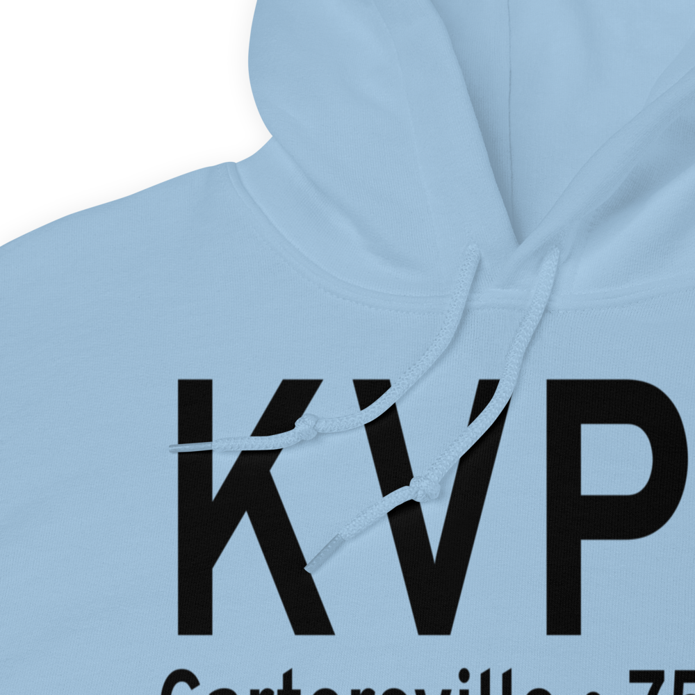 Cartersville Airport (KVPC) ICAO Hoodie Sweatshirt 